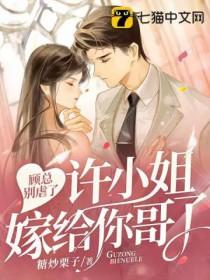 顾总别虐了许小姐嫁给你哥了 顾总别虐了许小姐嫁给你哥了